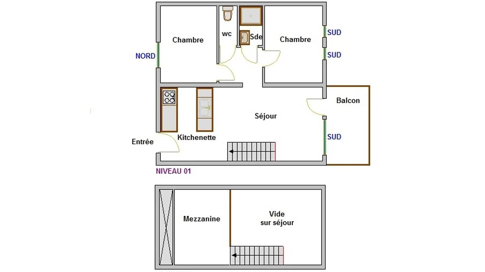 3 Pieces+Mezzanine, 6 Pers, Proche Bossonnet, Garage, Animaux Admis - Fr-1-304-35 Apartment La Clusaz