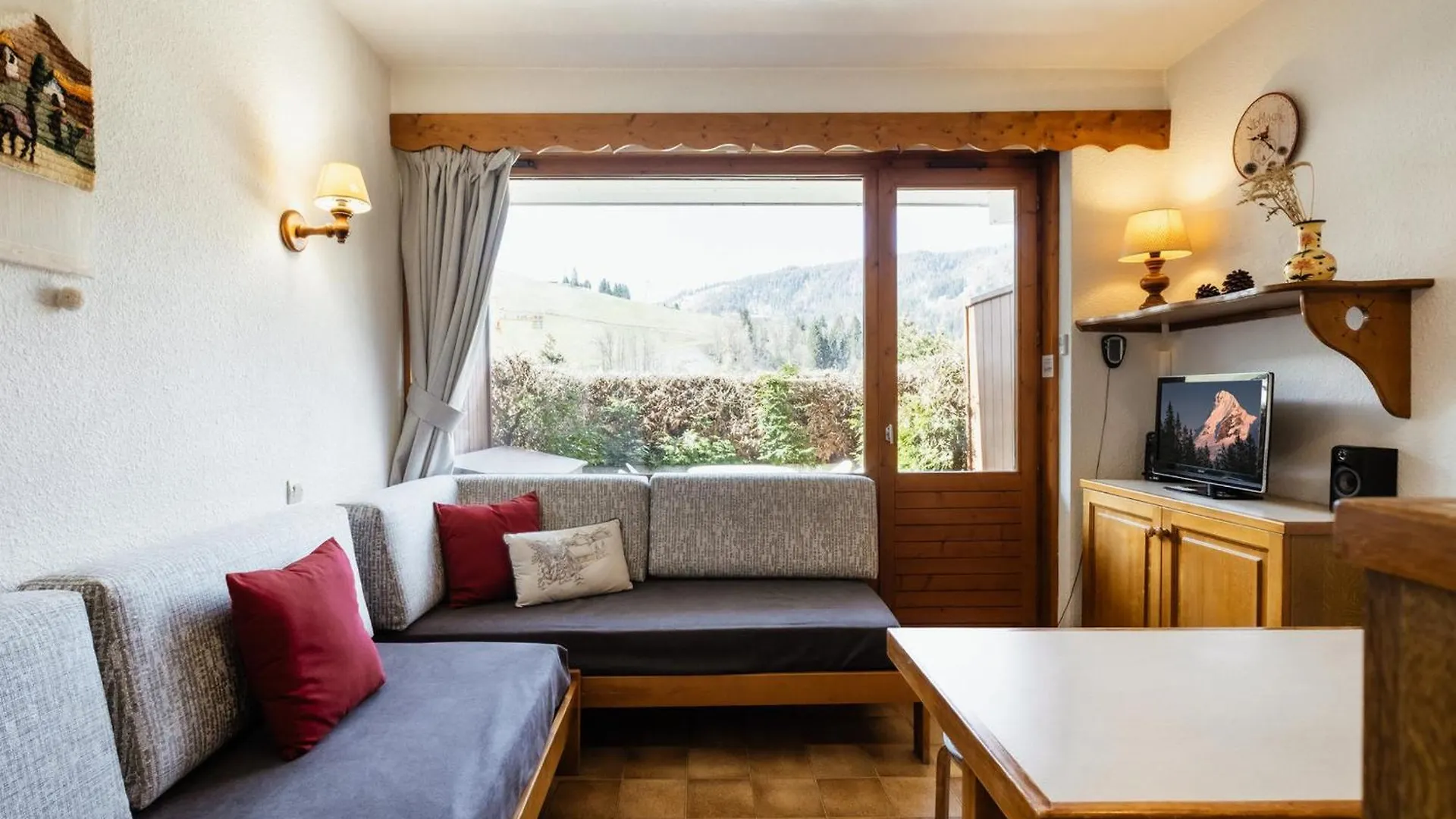 3 Pieces+Mezzanine, 6 Pers, Proche Bossonnet, Garage, Animaux Admis - Fr-1-304-35 Apartment La Clusaz